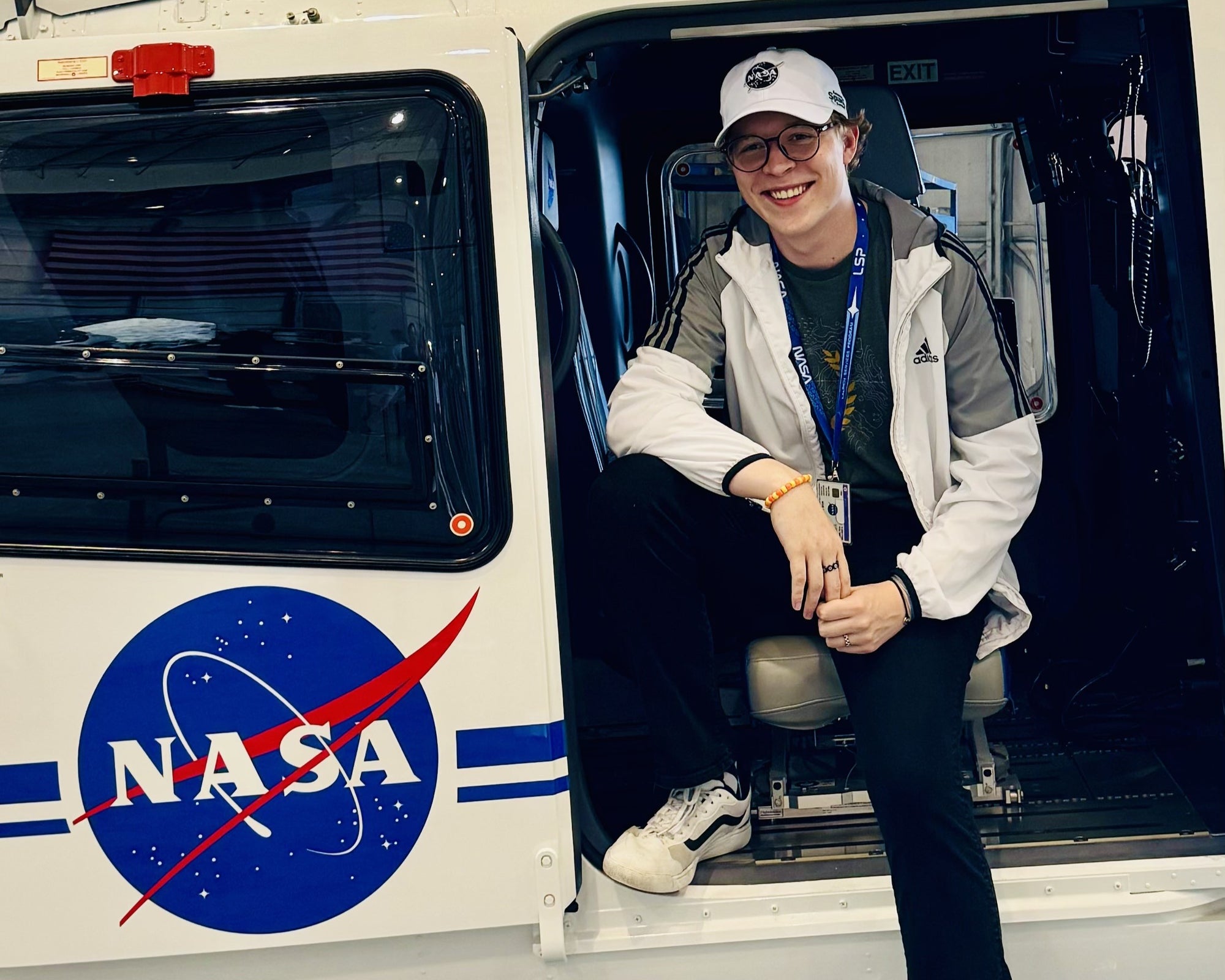 William at the NASA Kennedy Space Center