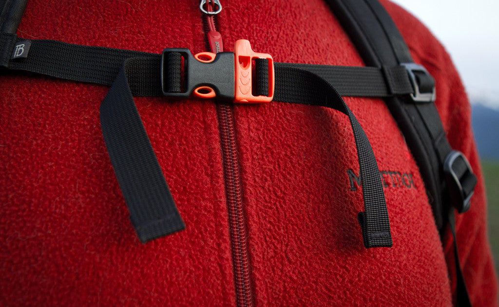 Sternum Strap Backpack ,adjustable Chest Strap With Emergency